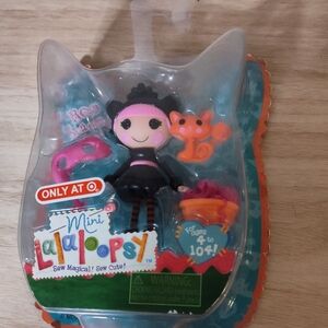Mini Lalaloopsy Black Cat with Accessories - Black and Pink